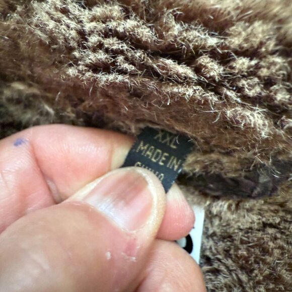 RC Comstock Expedition Leather Lined Full Zip Jacket Men's XXL Brown Winter - Picture 4 of 12